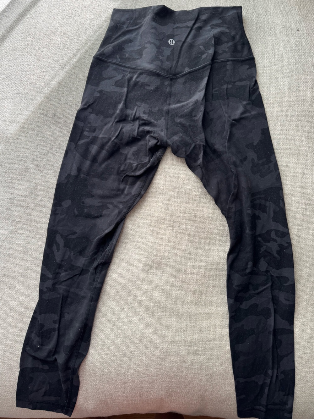 Black Camouflage Leggings Lululemon Leggings
